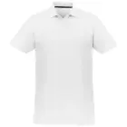 Helios - koszulka męska polo z krótkim rękawem kolor biały / XL