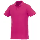 Helios - koszulka męska polo z krótkim rękawem kolor różowy / L