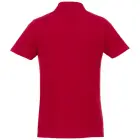 Helios - koszulka męska polo z krótkim rękawem kolor czerwony / M