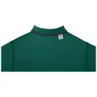 Helios - koszulka męska polo z krótkim rękawem kolor zielony / L