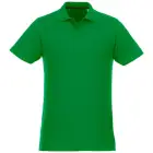 Helios - koszulka męska polo z krótkim rękawem kolor zielony / XS