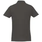 Helios - koszulka męska polo z krótkim rękawem kolor szary / XL