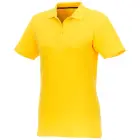 Helios - koszulka damska polo z krótkim rękawem kolor żółty / XXL