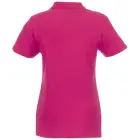 Helios - koszulka damska polo z krótkim rękawem kolor różowy / S