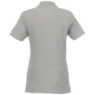 Helios - koszulka damska polo z krótkim rękawem kolor szary / XL