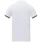Męska koszulka polo duotone Morgan z krótkim rękawem kolor biały / XS