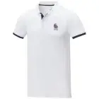 Męska koszulka polo duotone Morgan z krótkim rękawem kolor biały / XL