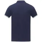 Męska koszulka polo duotone Morgan z krótkim rękawem kolor niebieski / XL