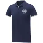 Męska koszulka polo duotone Morgan z krótkim rękawem kolor niebieski / XL