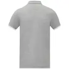 Męska koszulka polo duotone Morgan z krótkim rękawem kolor szary / 3XL