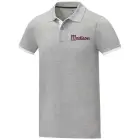 Męska koszulka polo duotone Morgan z krótkim rękawem kolor szary / XL