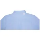 Pollux koszula męska z długim rękawem kolor niebieski / XXL