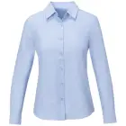 Pollux koszula damska z długim rękawem kolor niebieski / XXL