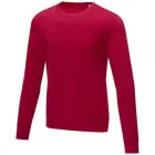 Zenon męska bluza z okrągłym dekoltem kolor czerwony / XS