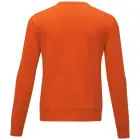 Zenon męska bluza z okrągłym dekoltem kolor pomarańczowy / XS