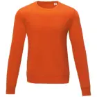 Zenon męska bluza z okrągłym dekoltem kolor pomarańczowy / XXL