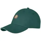 6-panelowa czapka baseballowa Darton kolor zielony