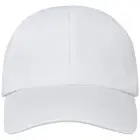 Cerus 6-panelowa luźna czapka z daszkiem kolor biały