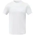 Kratos męska luźna koszulka z krótkim rękawkiem kolor biały / 4XL