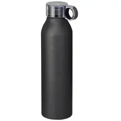 Aluminiowa butelka sportowa Grom - kolor czarny