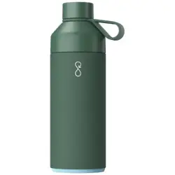 Big Ocean Bottle izolowany próżniowo bidon na wodę o pojemności 1000 ml kolor zielony