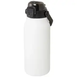 Giganto butelka o pojemności 1600 ml wykonana ze stali nierdzewnej z recyklingu z miedzianą izolacją próżniową posiadająca ce kolor biały