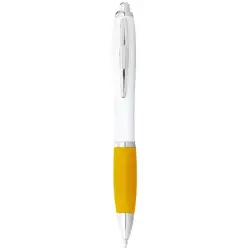Długopis Nash czarny wkład - kolor biały