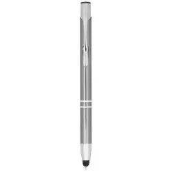 Długopis ze stylusem Olaf - kolor szary