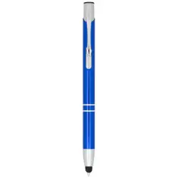 Długopis ze stylusem Olaf - kolor niebieski