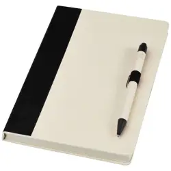Dairy Dream zestaw z notatnikiem A5 i długopisem kolor czarny