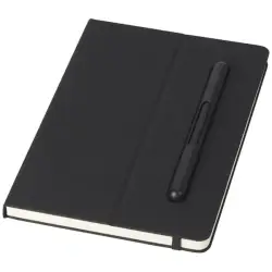 Skribo zestaw notatnika z długopisem kolor czarny