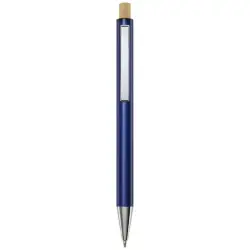 Cyrus długopis z aluminium z recyklingu kolor niebieski