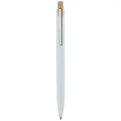 Nooshin długopis z aluminium z recyklingu kolor biały