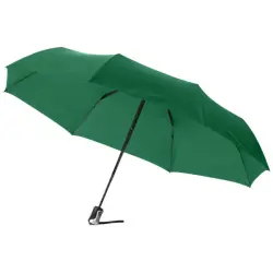 Automatyczny parasol 3-sekcyjny 21.5" Alex - kolor zielony