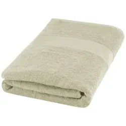 Amelia bawełniany ręcznik kąpielowy o gramaturze 450 g/m² i wymiarach 70 x 140 cm - szary