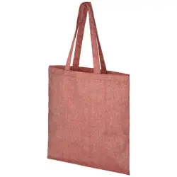 Torba na zakupy Pheebs z bawełny z recyklingu 180 g/m² - kolor czerwony