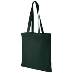 Orissa torba na zakupy z bawełny organicznej z certyfikatem GOTS o gramaturze 100 g/m² - zielony
