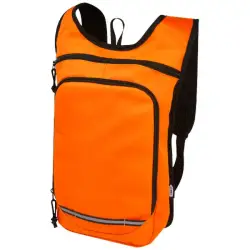 Trails plecak outdorowy, certyfikat GRS, tworzywo RPET, 6,5 l - pomarańczowy