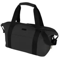 Joey sportowa torba podróżna o pojemności 25 l z płótna z recyklingu z certyfikatem GRS kolor czarny
