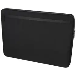 Rise etui na laptopa o przekątnej 15,6 cali z tworzywa sztucznego pochodzącego z recyklingu z certyfikatem GRS kolor czarny