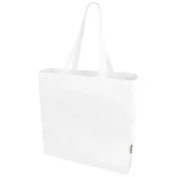 Odessa torba na zakupy z materiału z recyklingu o gramaturze 220 g/m² kolor biały