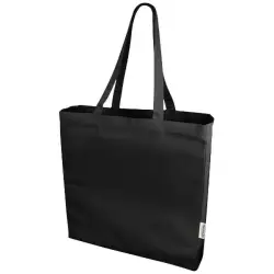 Odessa torba na zakupy z materiału z recyklingu o gramaturze 220 g/m² kolor czarny