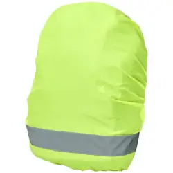 Odblaskowy i wodoodporny pokrowiec na torbę William kolor neonowy żółty