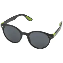 Okrągłe, modne okulary przeciwsłoneczne Steven - kolor zielony