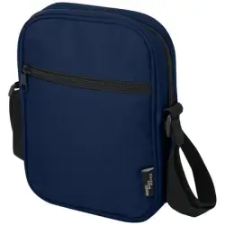 Byron torba na ramię o pojemności 2 l wykonana z materiałów z recyklingu z certyfikatem GRS kolor niebieski