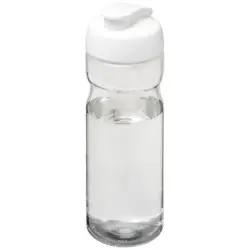 Bidon H2O Base® o pojemności 650 ml z wieczkiem zaciskowym - kolor przezroczysty