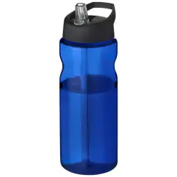 Bidon H2O Base® o pojemności 650 ml z wieczkiem z słomką - kolor niebieski