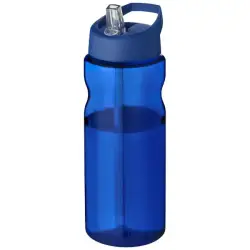 Bidon H2O Base® o pojemności 650 ml z wieczkiem z słomką - kolor niebieski