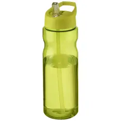 Bidon H2O Base® o pojemności 650 ml z wieczkiem z słomką - zielony
