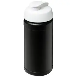 Bidon Baseline® Plus o pojemności 500 ml z wieczkiem zaciskowym - kolor czarny